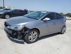 Salvage cars for sale at Grand Prairie, TX auction: 2020 Hyundai Elantra SEL