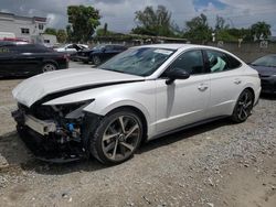 Salvage cars for sale from Copart Opa Locka, FL: 2021 Hyundai Sonata SEL Plus