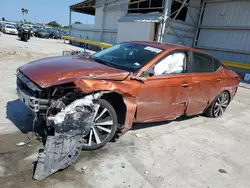 Salvage cars for sale at Corpus Christi, TX auction: 2021 Nissan Altima SR