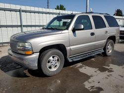 Chevrolet Tahoe k1500 salvage cars for sale: 2003 Chevrolet Tahoe K1500