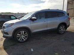 Honda salvage cars for sale: 2017 Honda Pilot Elite