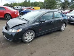 Honda salvage cars for sale: 2010 Honda Civic LX