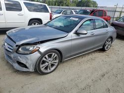 Salvage cars for sale at Spartanburg, SC auction: 2015 Mercedes-Benz C300