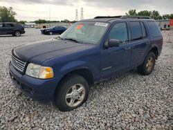 Ford Explorer xlt salvage cars for sale: 2005 Ford Explorer XLT