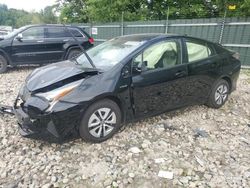 Salvage cars for sale at Candia, NH auction: 2018 Toyota Prius