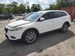 Salvage cars for sale at Baltimore, MD auction: 2014 Mazda CX-9 Grand Touring