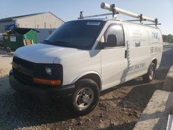 Salvage trucks for sale at Louisville, KY auction: 2013 Chevrolet Express G2500