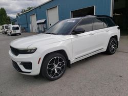 Jeep salvage cars for sale: 2022 Jeep Grand Cherokee Summit