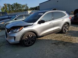 Salvage cars for sale at Spartanburg, SC auction: 2022 Ford Escape SE