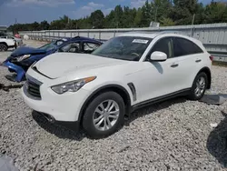 Salvage cars for sale at Memphis, TN auction: 2013 Infiniti FX37