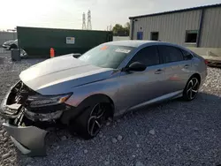 Honda salvage cars for sale: 2021 Honda Accord Sport SE