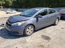 Salvage cars for sale at Austell, GA auction: 2016 KIA Forte LX