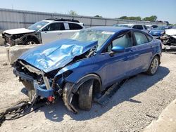 Salvage cars for sale at Kansas City, KS auction: 2017 Ford Fusion SE