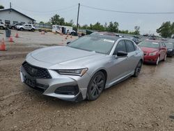 Acura salvage cars for sale: 2021 Acura TLX Tech A