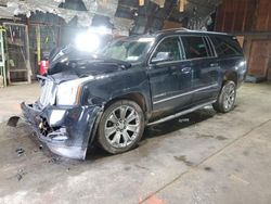 Salvage cars for sale at Albany, NY auction: 2016 GMC Yukon XL Denali