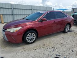 Salvage cars for sale at Arcadia, FL auction: 2015 Toyota Camry LE