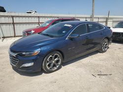 Chevrolet salvage cars for sale: 2021 Chevrolet Malibu LT