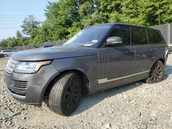 Land Rover Vehiculos salvage en venta: 2016 Land Rover Range Rover HSE