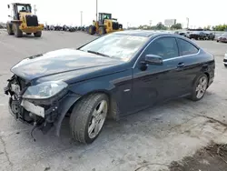 Mercedes-Benz salvage cars for sale: 2012 Mercedes-Benz C 250