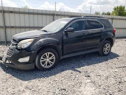 Chevrolet salvage cars for sale: 2017 Chevrolet Equinox LT