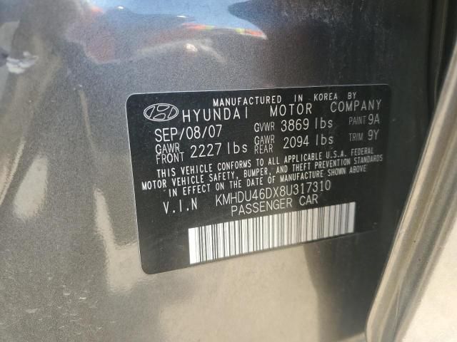 2008 Hyundai Elantra GLS