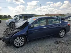 Salvage cars for sale at Tifton, GA auction: 2015 Honda Accord EXL