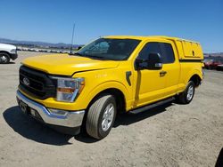 Salvage cars for sale at Vallejo, CA auction: 2022 Ford F150 Super Cab