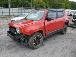 Salvage cars for sale from Copart Hurricane, WV: 2017 Jeep Renegade Trailhawk