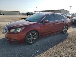 Salvage cars for sale at Temple, TX auction: 2015 Subaru Legacy 2.5I Limited