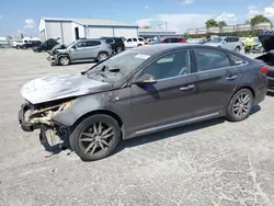 Salvage cars for sale at Tulsa, OK auction: 2015 Hyundai Sonata Sport