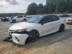 Toyota salvage cars for sale: 2019 Toyota Camry XSE