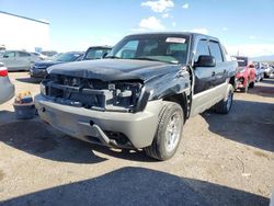 Salvage cars for sale at auction: 2002 Chevrolet Avalanche C1500