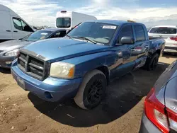 Dodge Dakota Quad slt Vehiculos salvage en venta: 2005 Dodge Dakota Quad SLT