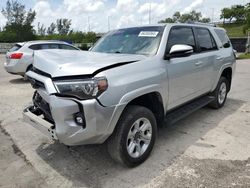 Salvage cars for sale at Miami, FL auction: 2022 Toyota 4runner SR5/SR5 Premium