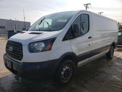 Salvage trucks for sale at Chicago Heights, IL auction: 2016 Ford Transit T-250