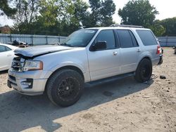 Ford Expedition salvage cars for sale: 2017 Ford Expedition XLT