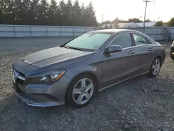 Mercedes-Benz salvage cars for sale: 2018 Mercedes-Benz CLA 250 4matic