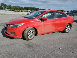 Chevrolet salvage cars for sale: 2017 Chevrolet Cruze LT