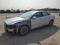 Salvage cars for sale at Indianapolis, IN auction: 2018 Ford Fusion TITANIUM/PLATINUM