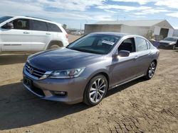 Salvage cars for sale at Brighton, CO auction: 2015 Honda Accord Sport