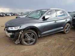 Salvage cars for sale from Copart Brighton, CO: 2018 Audi SQ5 Premium Plus