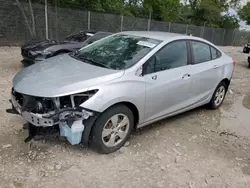 Chevrolet salvage cars for sale: 2017 Chevrolet Cruze LS