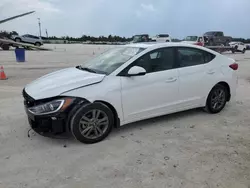 Salvage vehicles for parts for sale at auction: 2018 Hyundai Elantra SEL