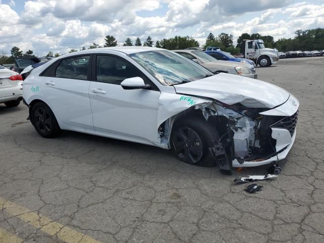 2023 Hyundai Elantra Blue