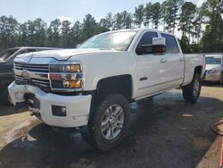 Chevrolet salvage cars for sale: 2016 Chevrolet Silverado K2500 High Country