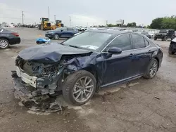 Salvage cars for sale at Oklahoma City, OK auction: 2021 Toyota Camry SE