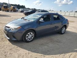 Toyota salvage cars for sale: 2016 Toyota Corolla L