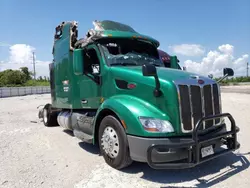 Salvage trucks for sale at New Orleans, LA auction: 2020 Peterbilt 579