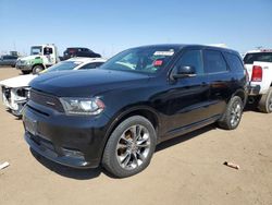 Dodge Durango gt salvage cars for sale: 2019 Dodge Durango GT