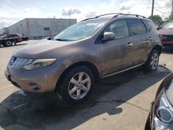 Salvage cars for sale at Chicago Heights, IL auction: 2009 Nissan Murano S